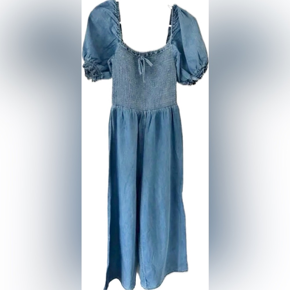 Forever 21 Blue Casual Jumpsuit Size L